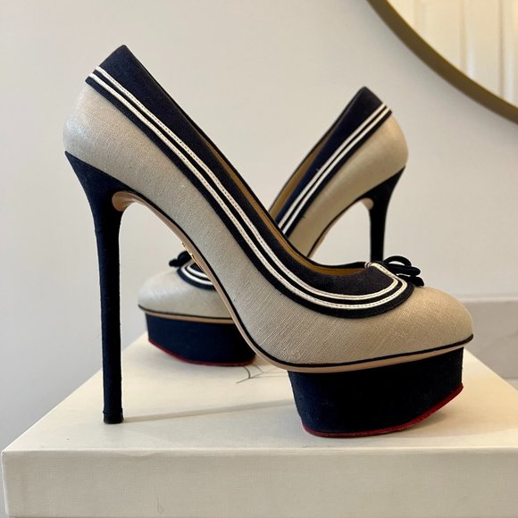 Charlotte Olympia, Seaway, Size 38 - Picture 1 of 7